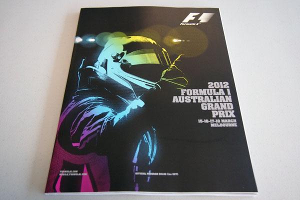 【限定販売】2012年第1戦オーストラリアGPオフィシャルプログラム