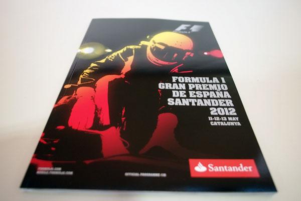 【限定販売】2012年第5戦スペインGPオフィシャルプログラム