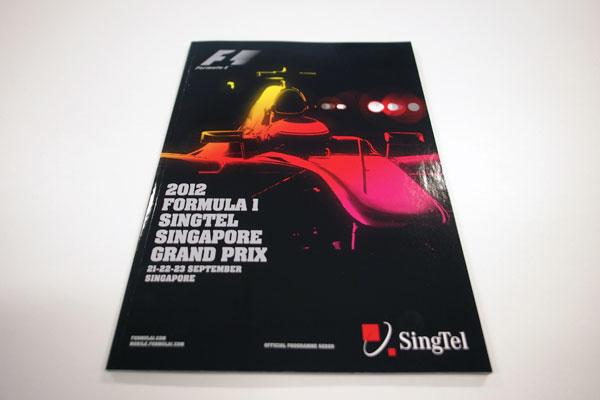 【限定販売】2012年第14戦シンガポールGPオフィシャルプログラム